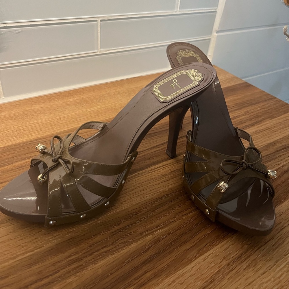 Vintage Christian Dior Mules / Heels